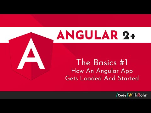 How an Angular App gets Loaded and Started  |  Angular 2+ The Basics #1.