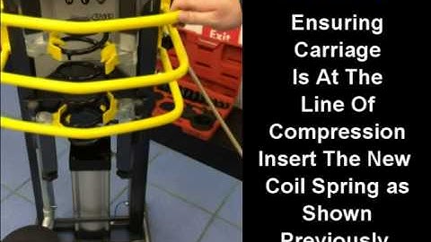 Hercules Air Operated Coil Spring Compressor Instructions Video