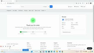 Angular 15 Ecommerce Website Beautiful Thank you Template