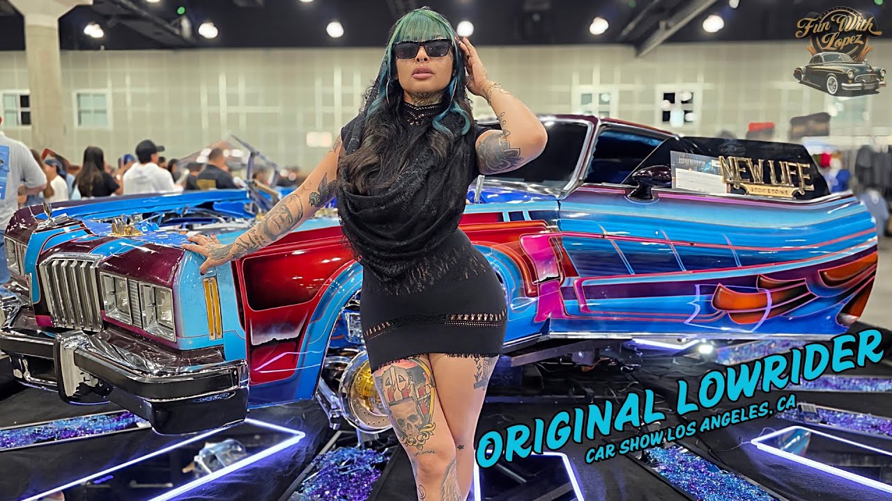 Woman Low Rider Original Lowrider Los Angeles Super Show 2025 | HOT Lowriders ...