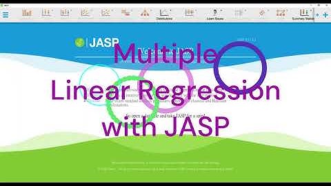 Multiple Linear Regression with JASP(16:9)