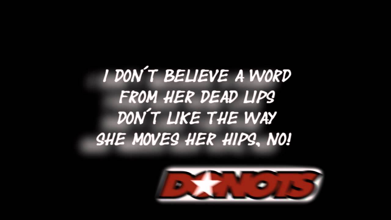 Donots Saccharine Smile Lyrics YouTube