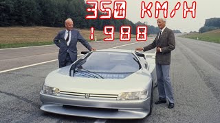 Забытый Peugeot Oxia 1988 - Или как Пежо превзошел Феррари!