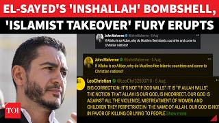 El-Sayed's 'Inshallah' Ignites Firestorm; 'Islamist Takeover' Alarm Explodes After His Michigan Win