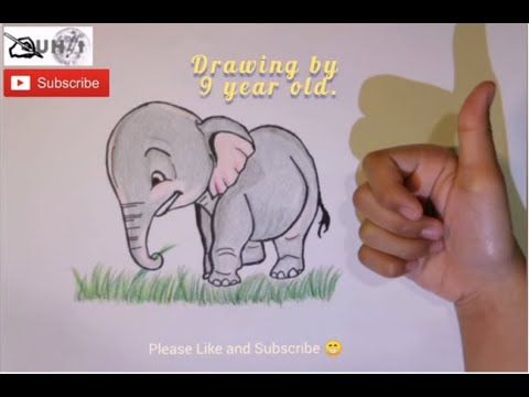 Come disegnare elefantino
