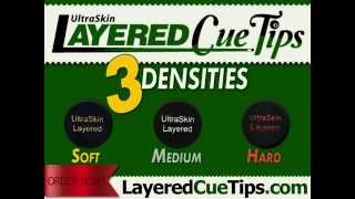 Ultraskin Layered Pool Cue Tips