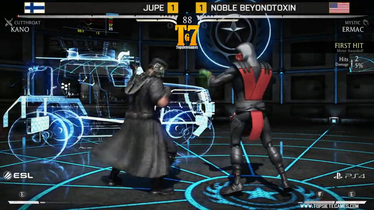 MKX - ESL S3 Finals - Jupe (kano) Vs BeyondToxi (Ermac) Epic!