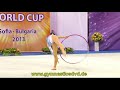 WC Sofia 2013   Senior 15   Jiahui LIU   Hoop