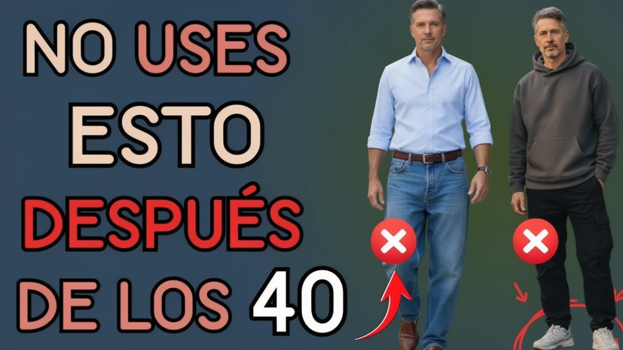 10 errores de estilo casual que todo hombre mayor de 40 sigue cometiendo | Refinamiento Masculino