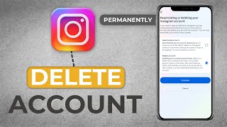 How To Delete Instagram Account Permanently New Method - Easy Fast Tutorial