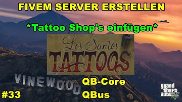 FiveM Server erstellen QB-Core ( Tattoo Shops / Tattoo Läden einfügen ) #33