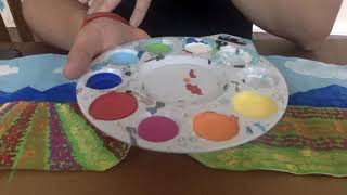 Art with Mrs. Allen - Tulip Field Painting(2-4)