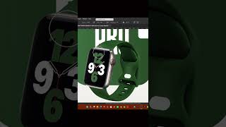 Create This Premium Smart Watch Ad Poster in Photoshop #graphicdesign #viral #posterdesign #shorts