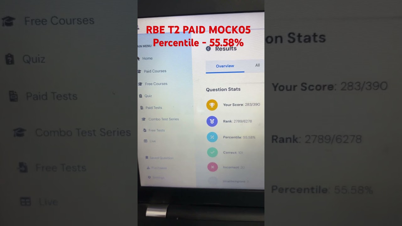 Mock 05 RBE CGL MAINS MOCK05 