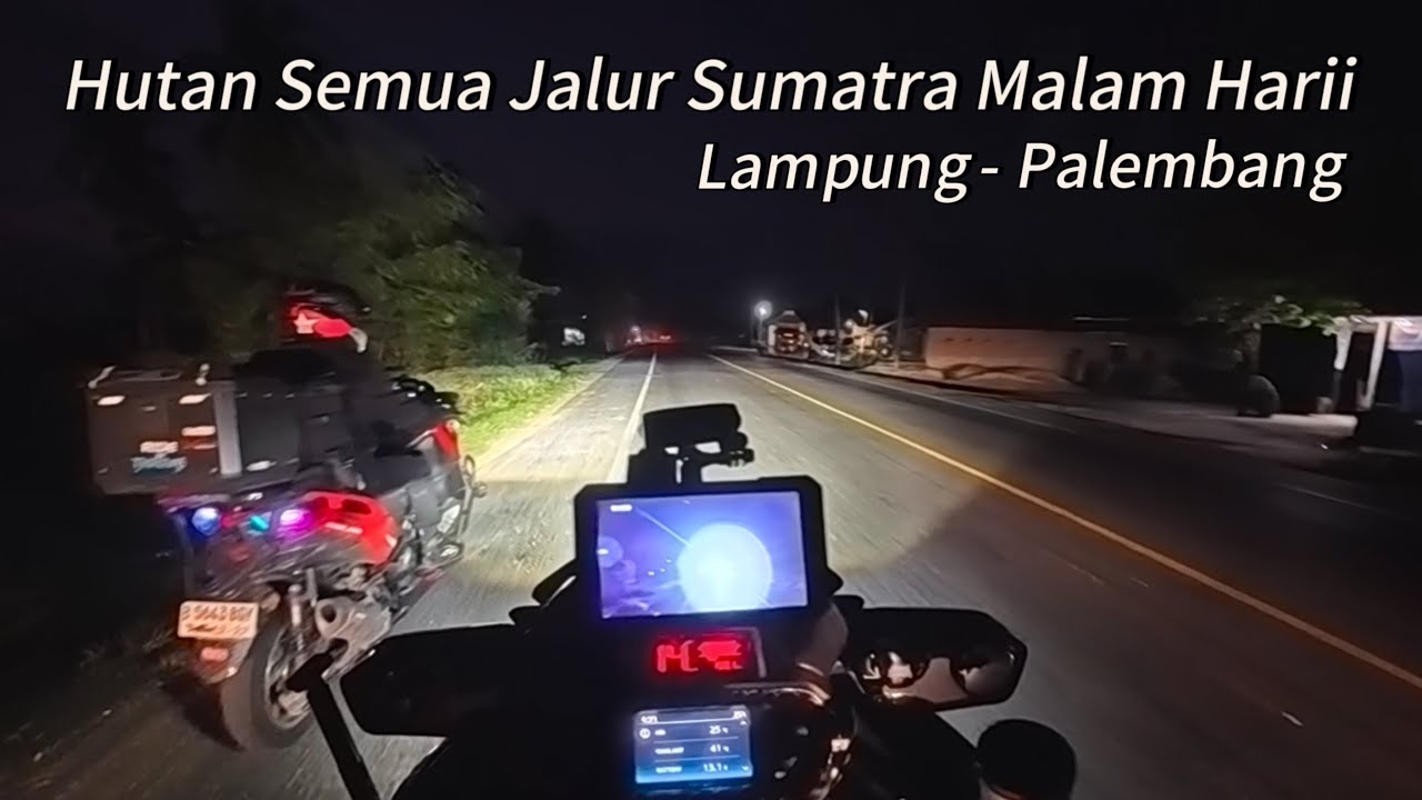 Nekatt‼️Malam Hari Lewat Hutan Sumatera otw Palembang w/ 