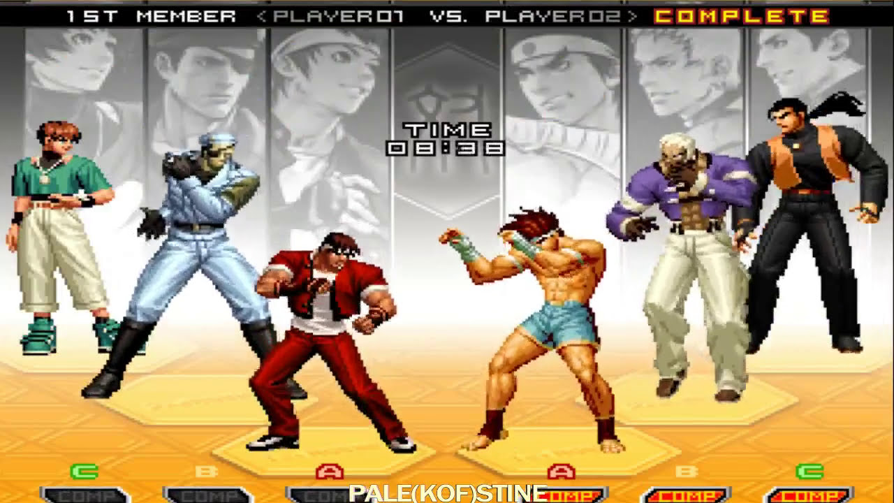 KOF 2002 UM - Joon VS. Nikolai-保力達 (Random Select 07/09/2017)