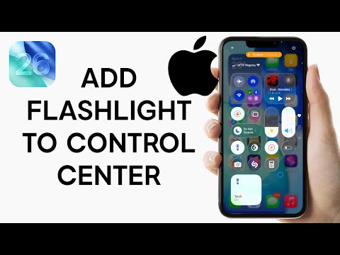 iOS 26: How to Add Flashlight to iPhone Home Screen