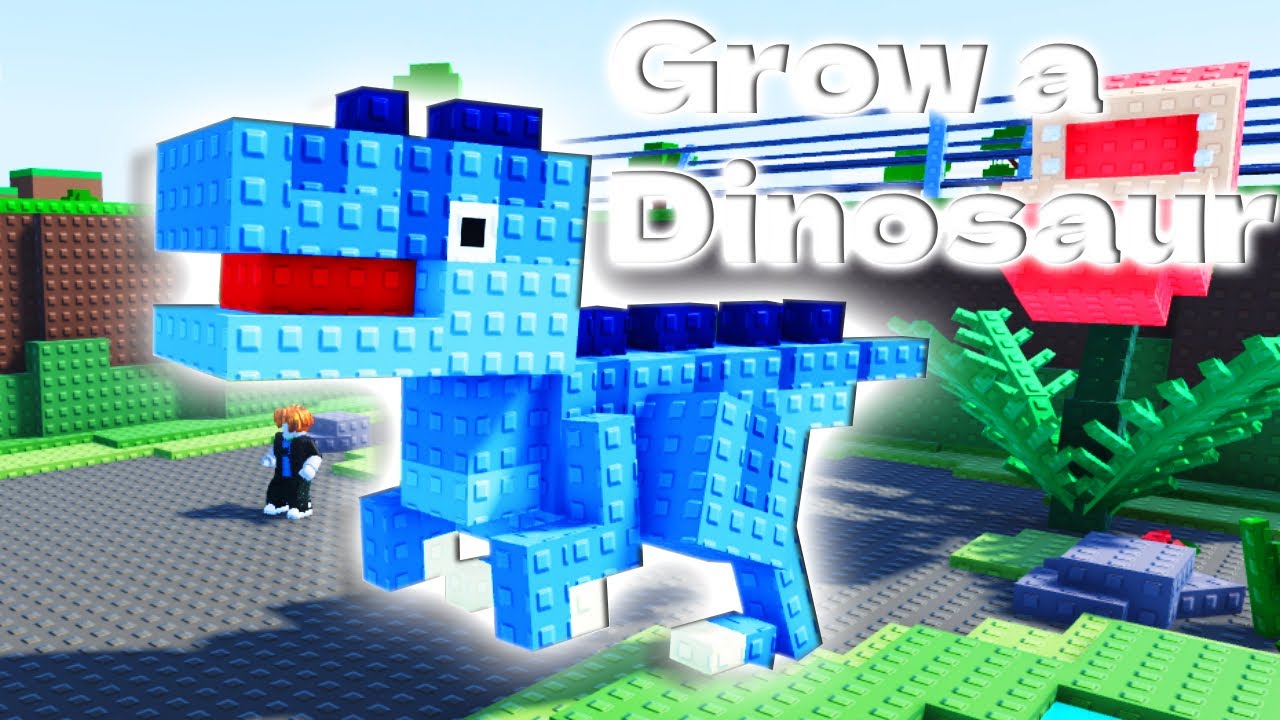 GROW A DINOSAUR ON ROBLOX!!!