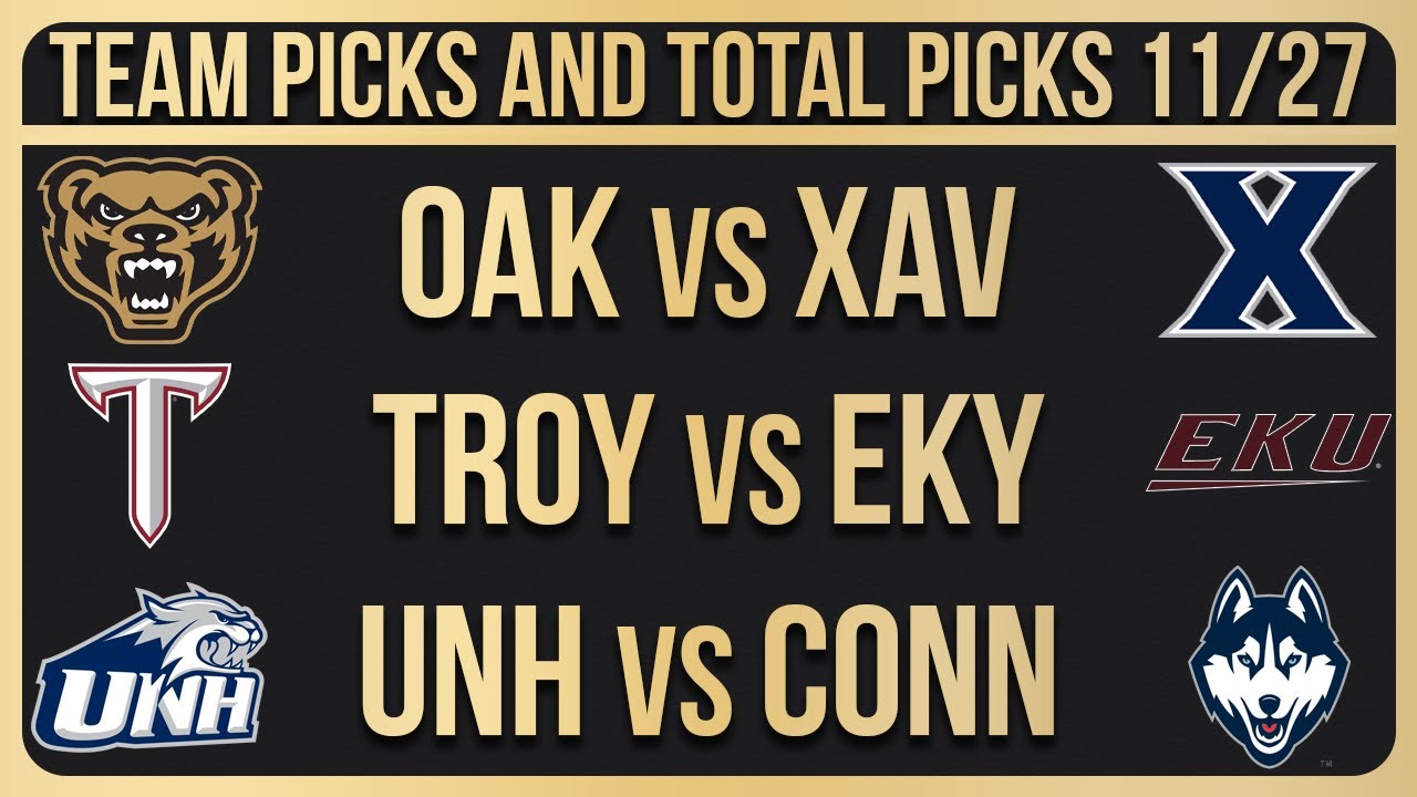 FREE College Basketball Picks Today 11/27/23 CBB Picks NCAAB Betting