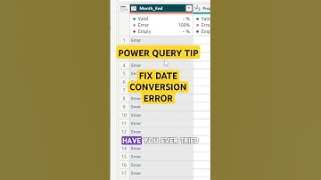 power query #shorts #powerquery #powerbi   #powerbitips #businessintelligence #datacleaning