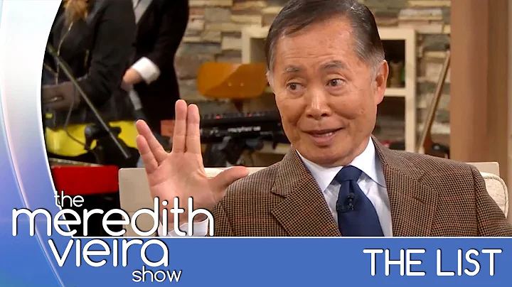 George Takei Teaches Meredith the Vulcan Salute- #TheList | The Meredith Vieira Show
