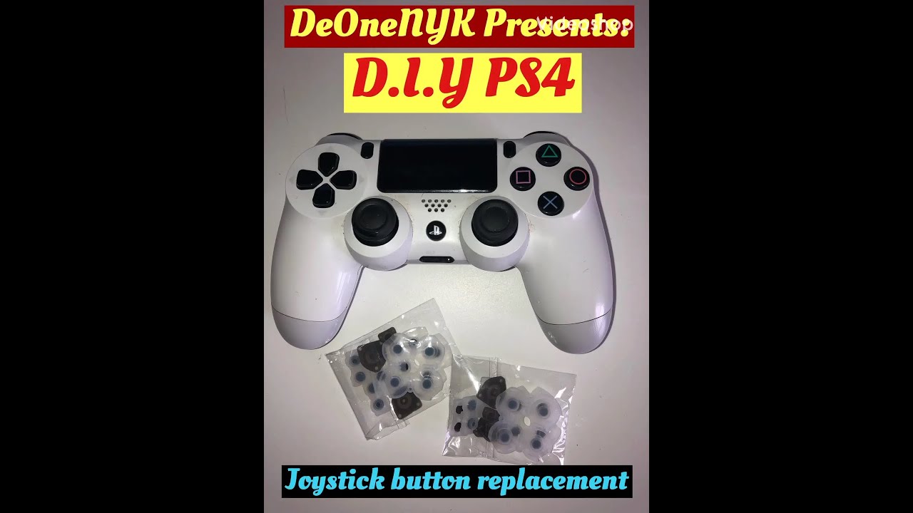 D.I.Y PS4 controller repair - YouTube