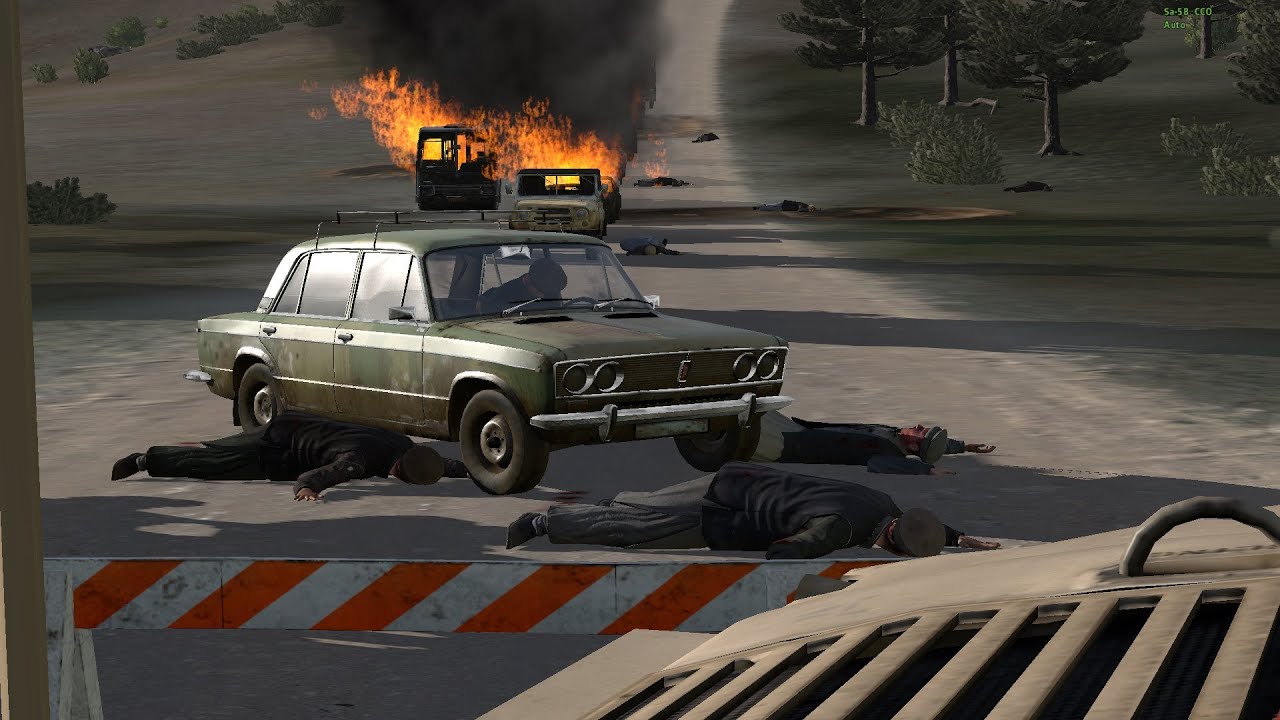 Road Block Massacre! (Arma 2 ACE/ACRE)