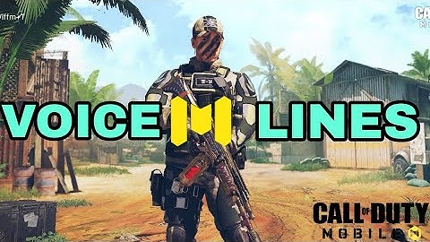 Gaz Forward Voice Lines #20 Call Of Duty Mobile #codmvoiceline #codmobile #cod CODM