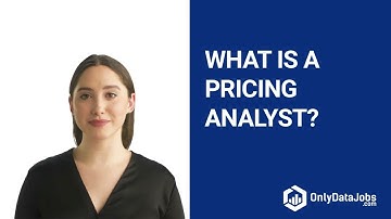 Pricing Analyst Job Description