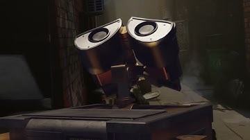 Wall-E Robot Animation In Blender