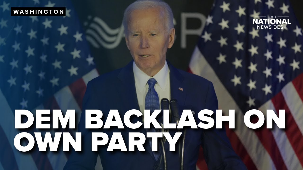 Democratic pushback on own party