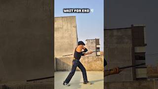 3 section staff mastered move 🌪️ #speed #anime #martialarts #viralshorts #martialarts #viral #shorts