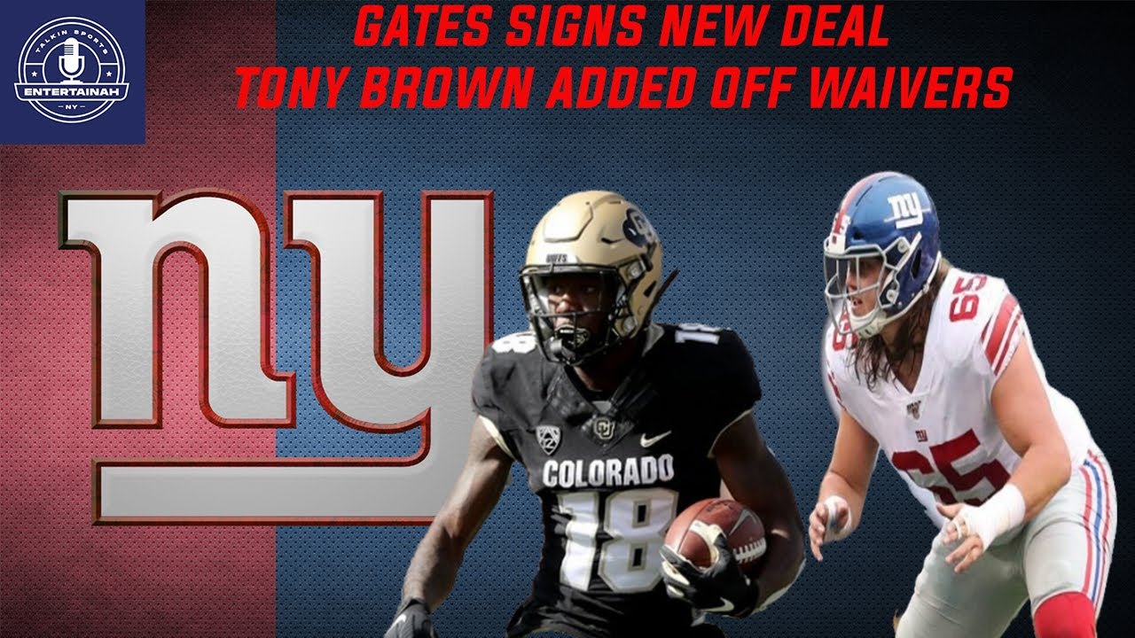 New York Giants Giants extend Nick Gates. Will he start? Sign UDFA