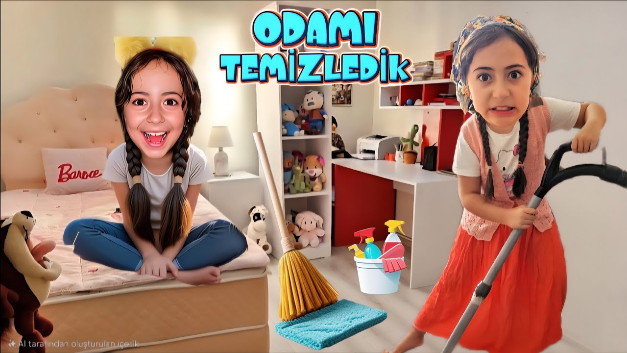 ANNEM ODAMI TEMİZLEDİ ! TERLİĞİNE TRAŞ KÖPÜĞÜ SIKTIM ÇILDIRDI ! ESMA ANNE OLDU !!