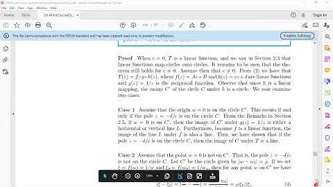 Circle Preserving property || Complex Analysis || Professor Maqsood Ali Abbas