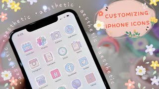 how to change iPhone icons *cute aesthetic* 🌸  no need to download apps (2020) | Brittnee Que screenshot 5