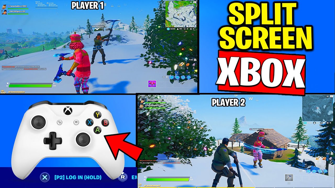 How to play Fortnite Split Screen on Nintendo Switch