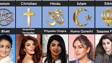 Religion of Bollywood Actresses