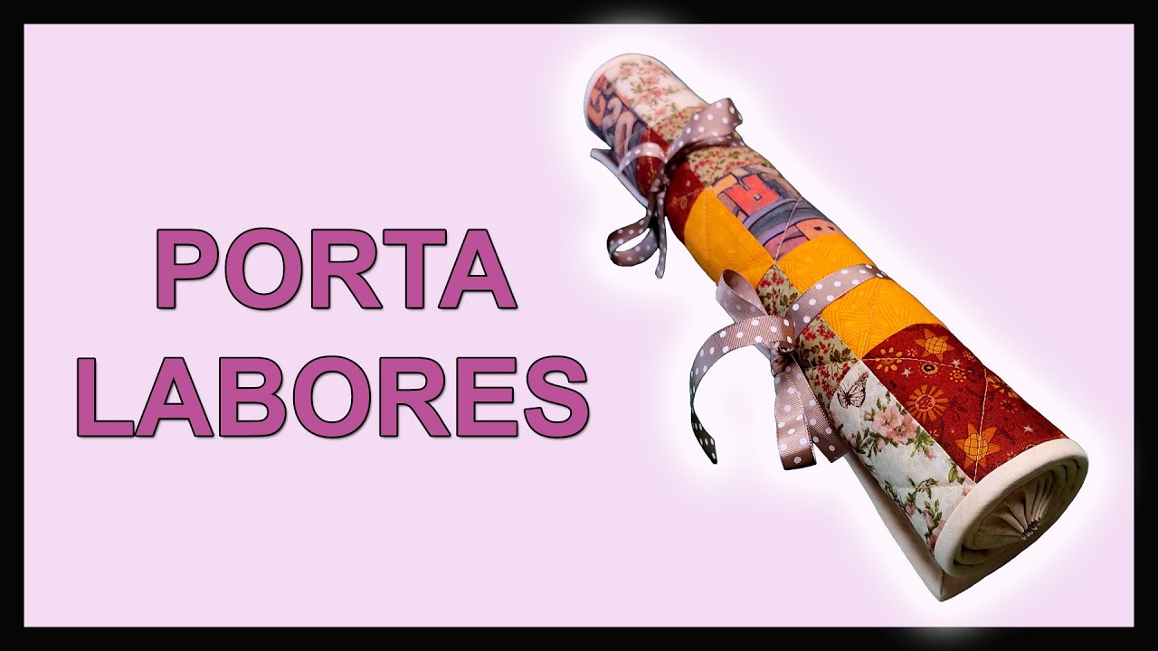 Cómo hacer 1 Guarda Bloques de Patchwork