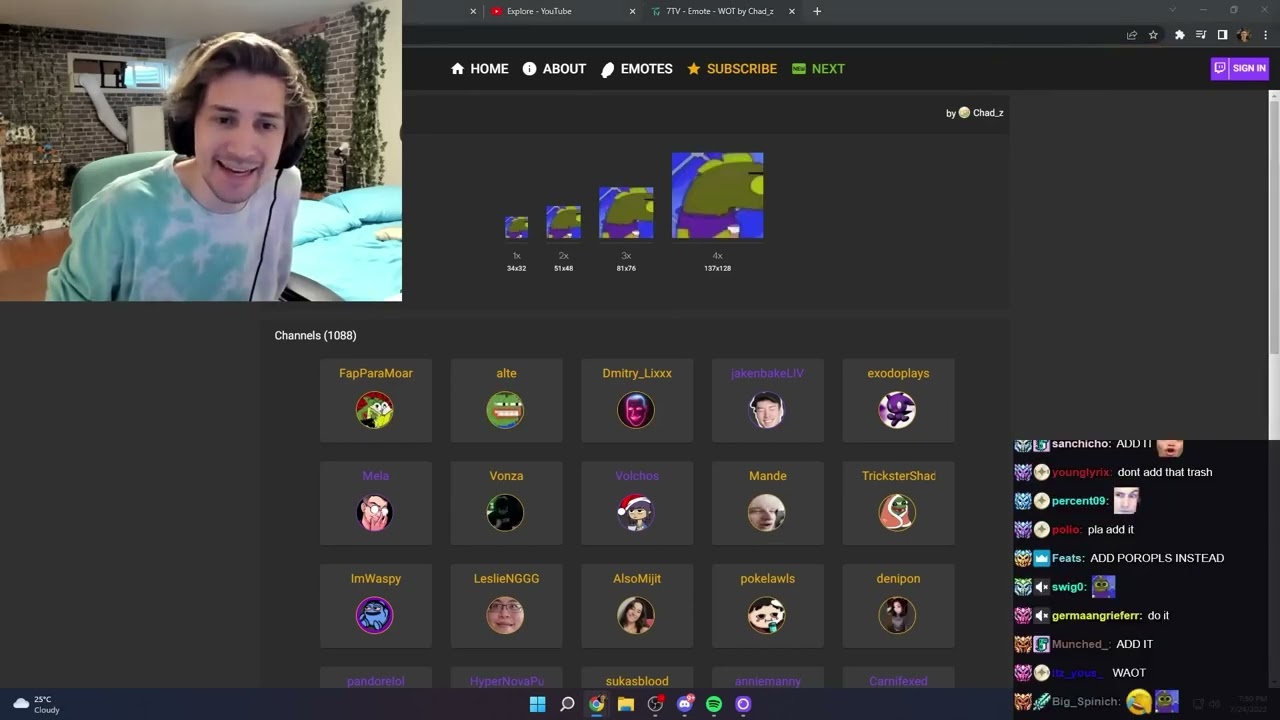 A new replacement for HUH is found by xQc