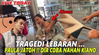 PAULA JATOH DARI KURSI, SEKUAT TENAGA NAHAN KIANO SUPAYA GA IKUT JATOH. YA ALLAH.. #NoClickbait