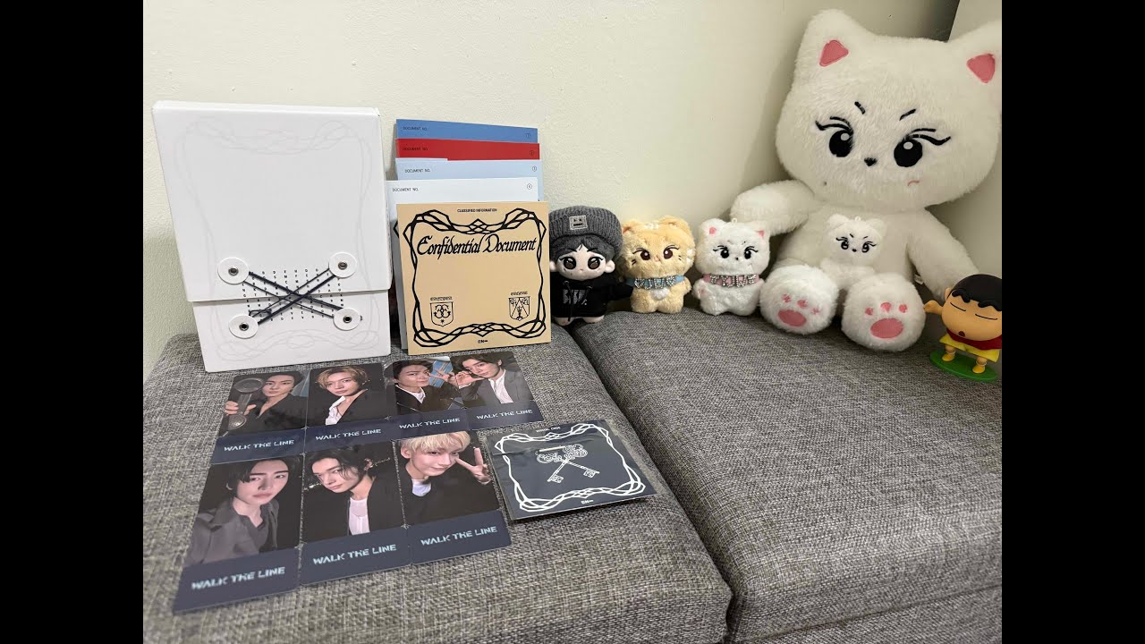 ENHYPEN (엔하이픈) - WORLD TOUR 'WALK THE LINE' IN GOYANG UNBOXING