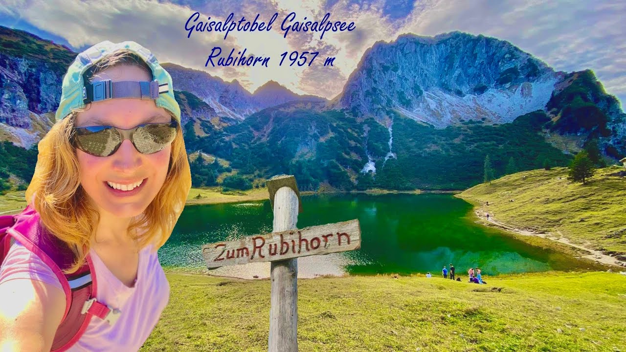 Vom Gaisalpsee zum Rubihorn 1957m