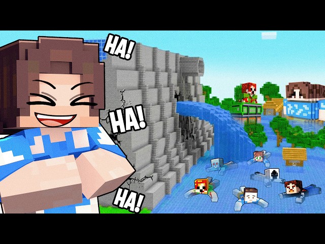 BORALO KÖYÜ SULAR ALTINDA KALDI (elveda) - Minecraft