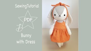 Sewing Tutorial, Bunny Doll by OcoDesignArt