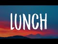 Billie Eilish - LUNCH (Lyrics)