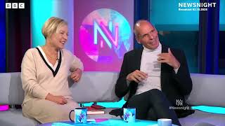 Ο Γιάνης Βαρουφάκης στην εκπομπή “Terrifying” (BBC) για την οικονομία στο Ηνωμένο Βασίλειο