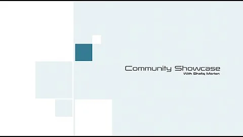 Community Showcase - with Oasis CEO Adam Ebrahim