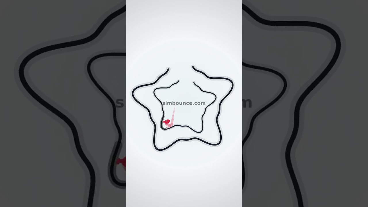 Thumbnail of the video One Ball, Five Petals, 92 Hits to Escape — Simbounce