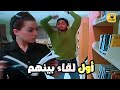أول لقاء بين تامر حسني ومي عزالدين من فيلم عمر وسلمى 1 ضحك جامد 